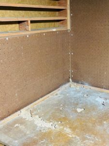 Termite damage to house